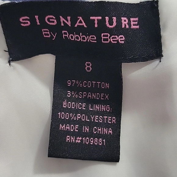 SIGNATURE BY ROBBIE BEE Sleeveless Summer Floral Dress 8 - Picture 8 of 8